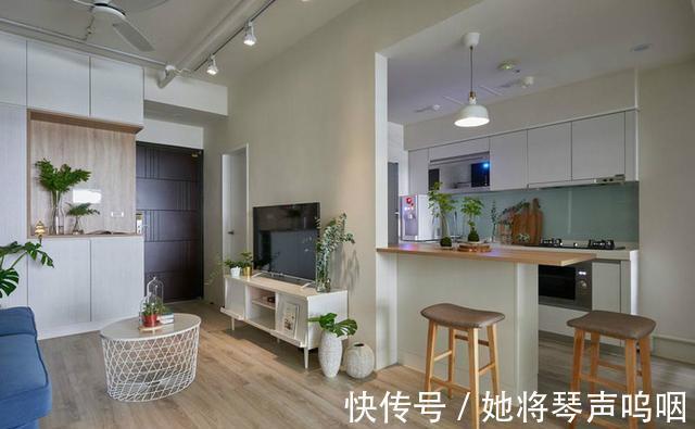 夫妻|一对年轻夫妻的50平舒适家，拥有2房2厅1书房还觉得很宽敞！