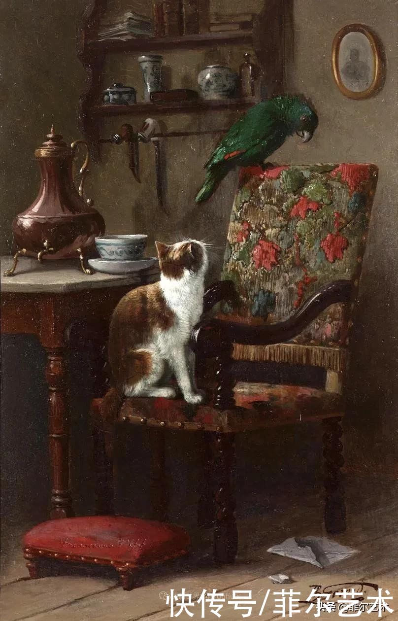 蒂奥多·|乡村生活~比利时画家蒂奥多·杰拉德油画作品欣赏