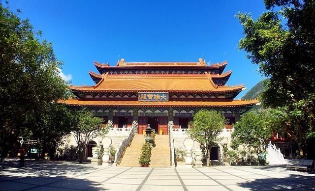 香港|香港一小众古寺，在当地很有名，天坛大佛就在这里，吸引超多游客