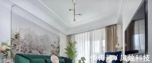 衣柜|87㎡小三房,电视墙太漂亮了,尤其“餐厨一体”实用极了