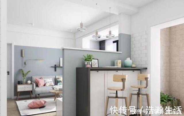 玄关柜|68㎡小户型将一房变两房,给二胎孩子打造出一个独立空间!