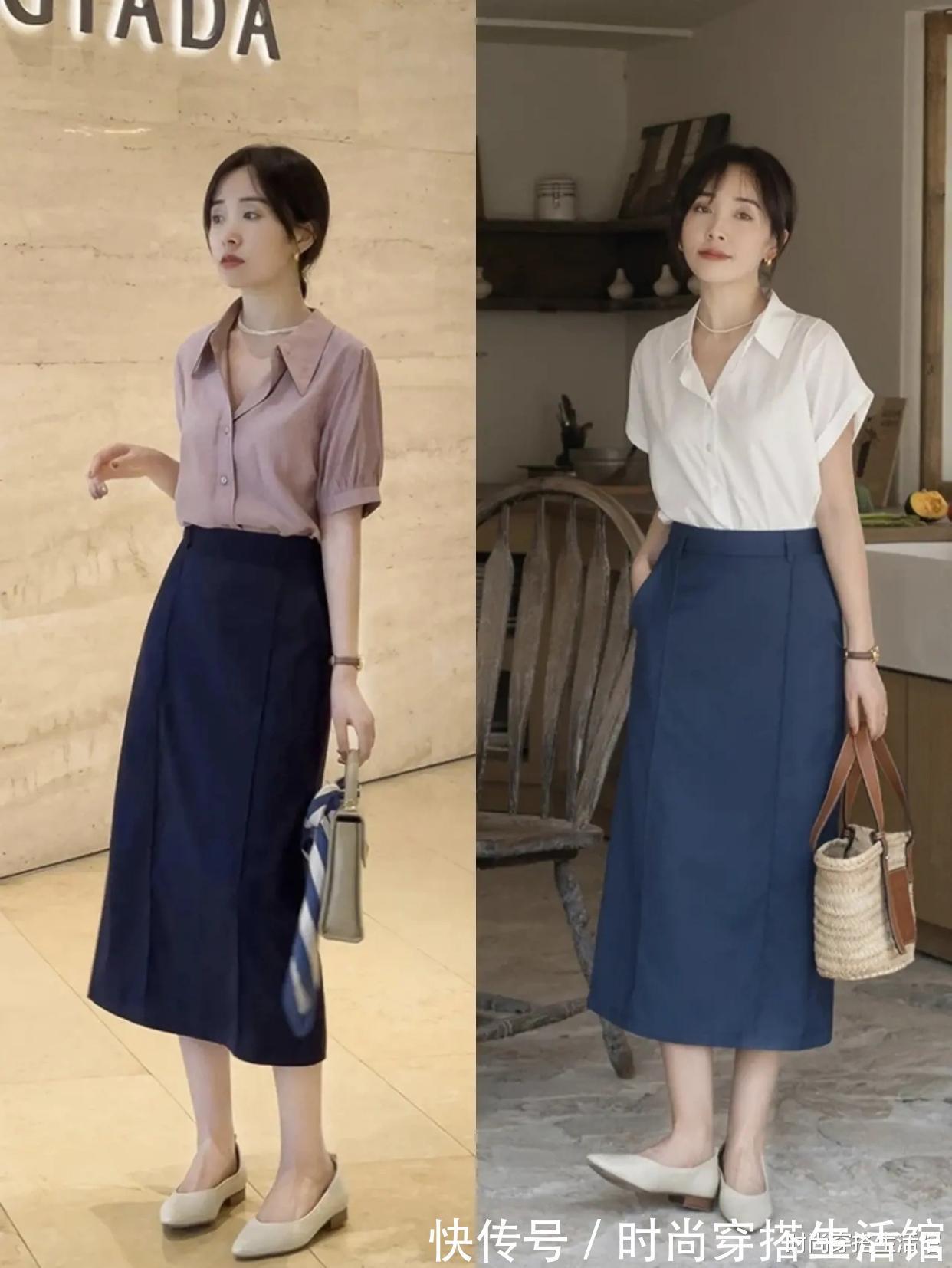 穿搭|女人到了中年,少穿黑白灰!尝试这4个改变,时髦又显白