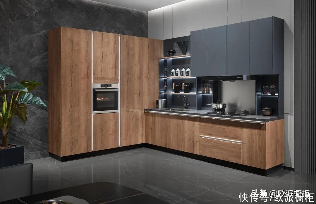 欧派|这9款橱柜配色竟然如此惊艳!看过的人都收藏了