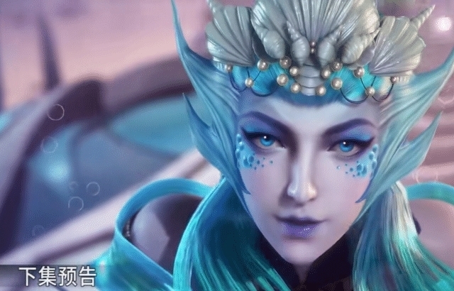 海魔女|斗罗大陆:海神岛高颜值美女曝光,比波塞西好看,是心动的感觉