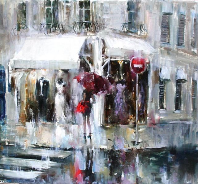 艺术学院!奔放的心:俄罗斯女画家安捷利卡超凡脱俗、别具一格的油画作品