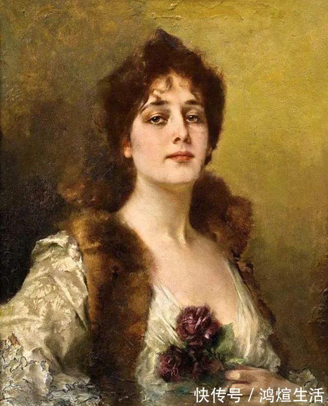 康拉德|德国画家康拉德笔下 细腻的年轻漂亮女子,真心的美!