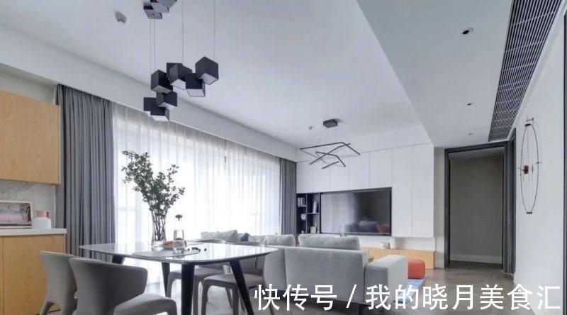 客餐厅|越来越多人中意横厅户型?住过才知道,究竟有多舒服!