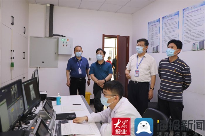 滨州市癌症中心到泰安市癌症中心进行观摩交流工作