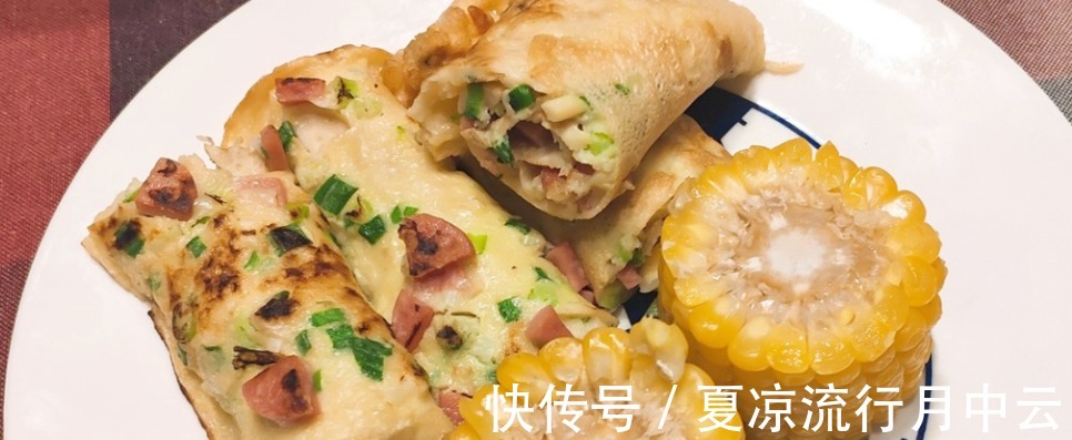 家人|末伏过，别忘给家人摊张鸡蛋饼，早餐吃简单美味营养足！