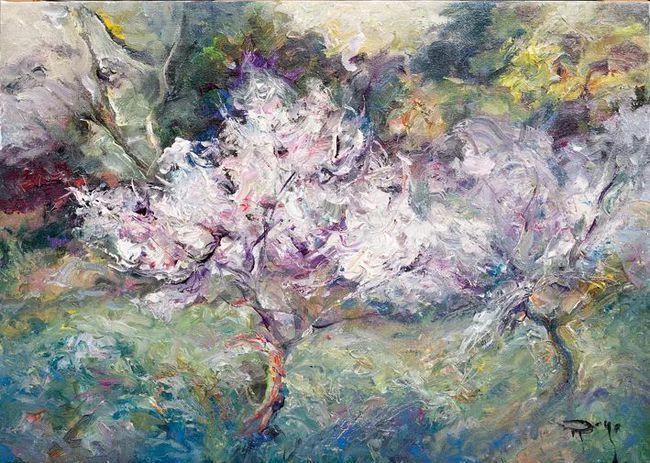 雷诺阿|独特的艺术天赋,他对色彩和纹理戏剧性的使用