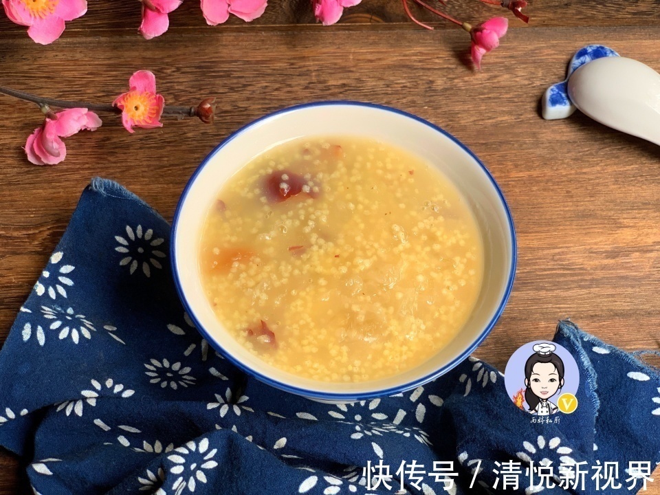 婆婆|这粥,婆婆早餐必喝,满满全是胶质,每周喝几次,连化妆品都省了