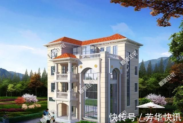 建房|抓住夏天的尾巴,找好施工队准备建房,四层造型那是真气派!