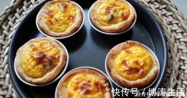 糕点|做了20年的糕点师傅做“蛋挞皮”的三个秘诀不懂你的蛋挞