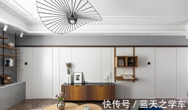 空间|121㎡美式与北欧的邂逅,许你一座城中的温暖港湾!