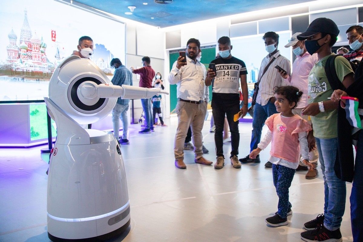 中国馆|迪拜世博会迎来中国国家馆日，优必选机器人展示中国AI创新力