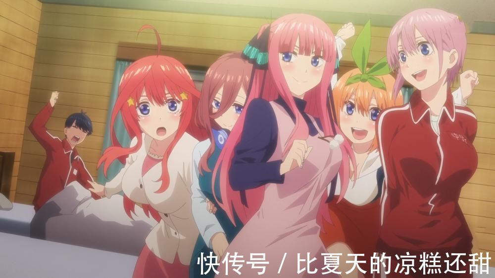 五等分的花嫁|1月新番人气榜,进击的巨人得分超2W,前7名大部分在B站