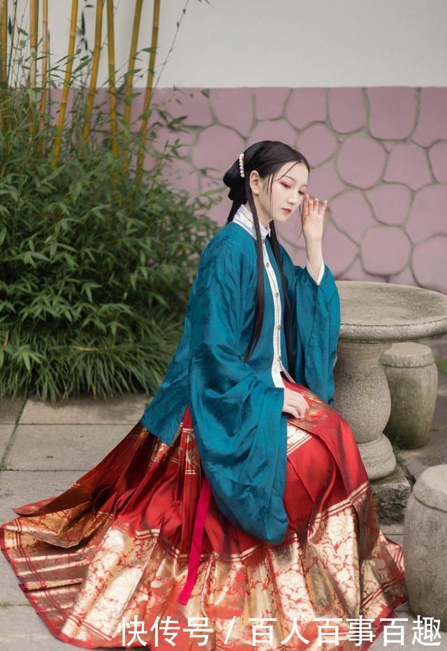 明制汉服|秋天该选什么形制的汉服选这4套“明制”准没错,优雅又华丽