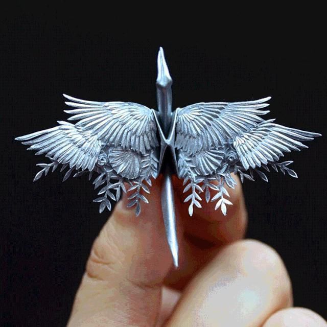 抑郁小哥把一只2毛钱的千纸鹤折成了我买不起的样子,不但病好了还年入百万