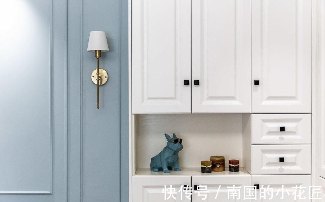 阳台|73平的美式空间，将餐厅设计在阳台，小阳台也可以如此实用