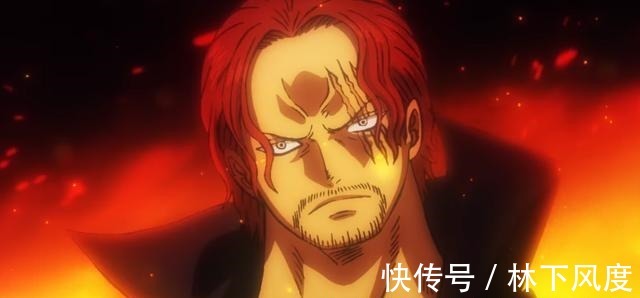 恶龙|海贼王 路飞、香克斯、白胡子和卡普愤怒的眼神,充满杀气