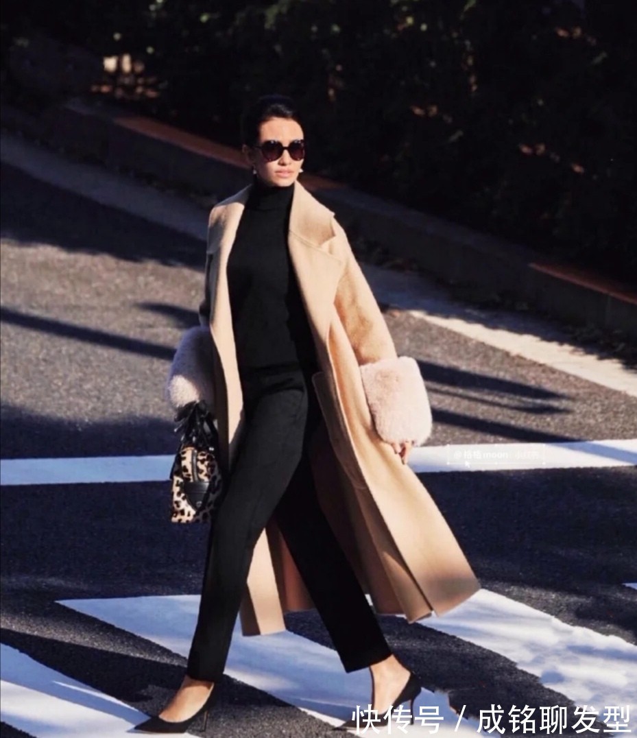 减龄|最适合40+女人的大衣穿搭,这几种搭配时尚减龄,雅大方又显瘦优