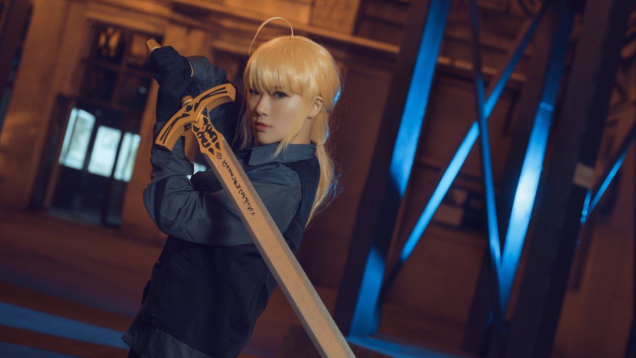 Zero|Fate/Zero——黑西装saber cosplay