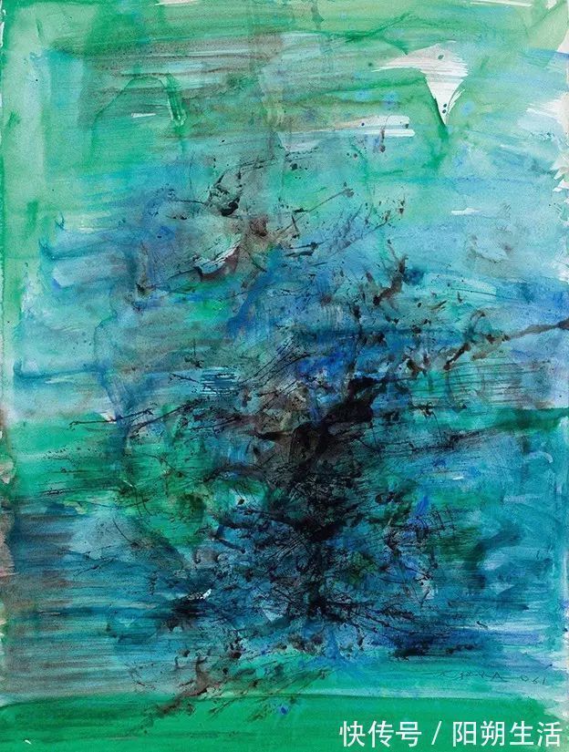 赵无极!我国的现实主义不仅否定了艺术,也否定了传统,艺术让我不怕死