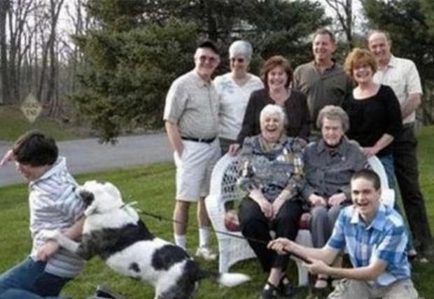 全家福|“最失败全家福”走红网络,张张让人忍俊不禁,网友笑出猪叫声