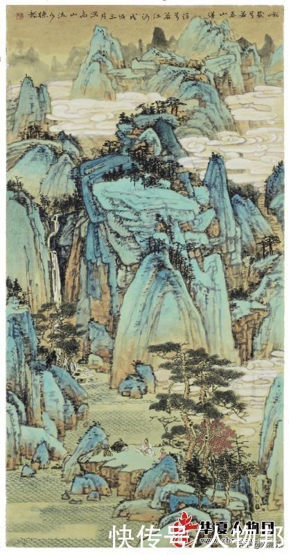 中国美术家协会!华夏书画艺术人物我与大青绿山水——乔德龙