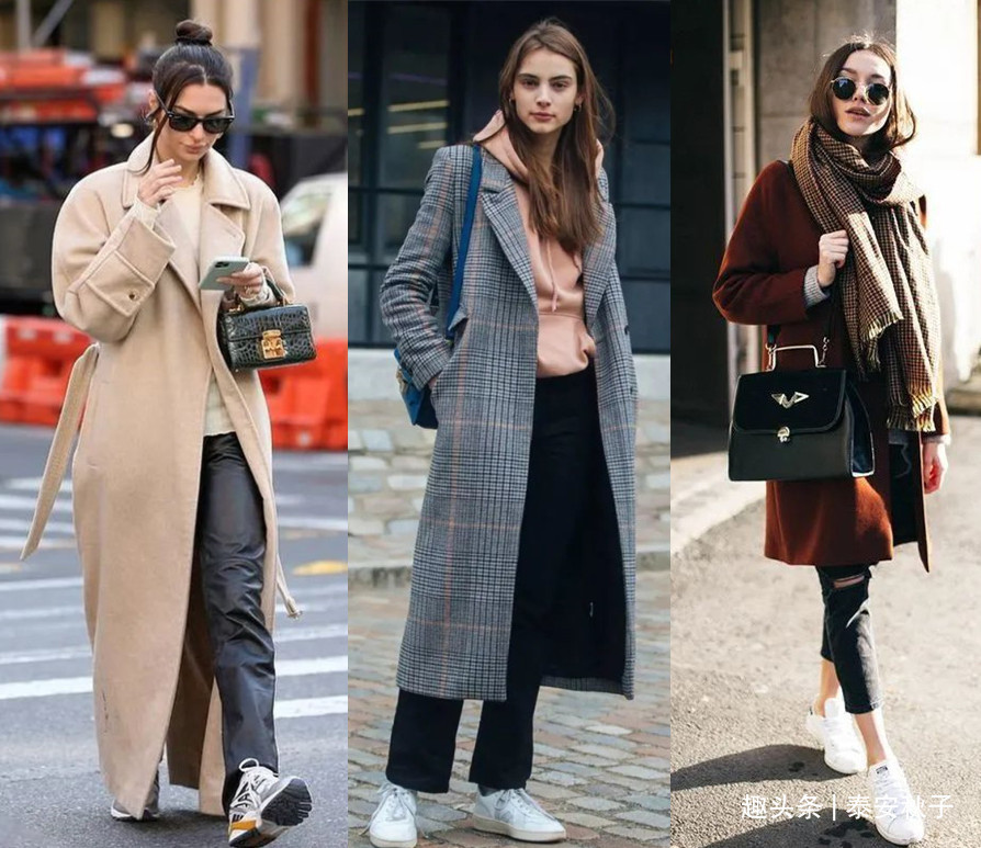 2020年冬最火“大衣+平底鞋”简约、舒适、要的就是高级美