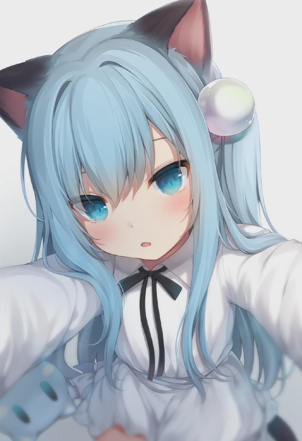 美图|动漫美图：猫羽雫