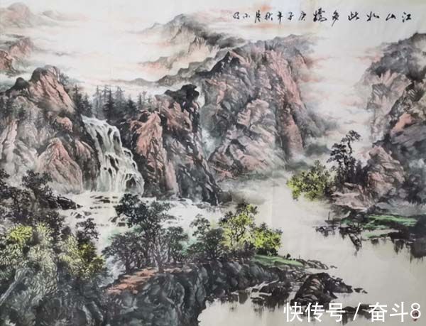 中国华夏万里行书画家协会|国家一级美术师邬小明——作品风骨峭峻 遒劲雄奇