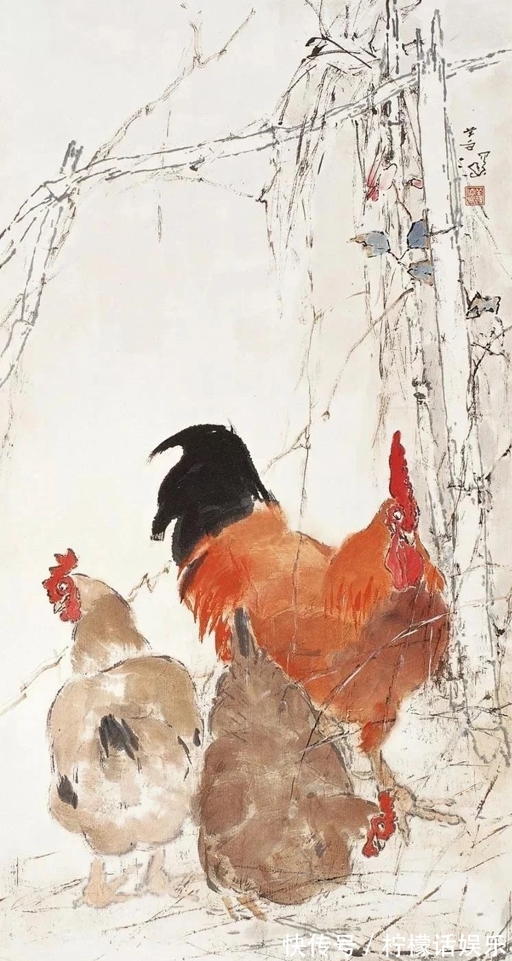 杨善深!他是声名远播的中国画大师,也是岭南画派中花鸟画的顶尖级人物