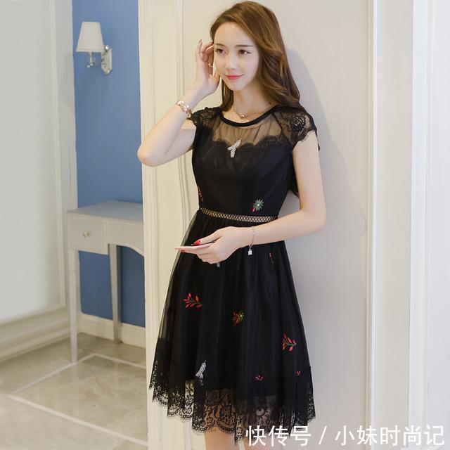 花边|精致的蕾丝花边下摆,展现淑女格调,增添温婉的柔美