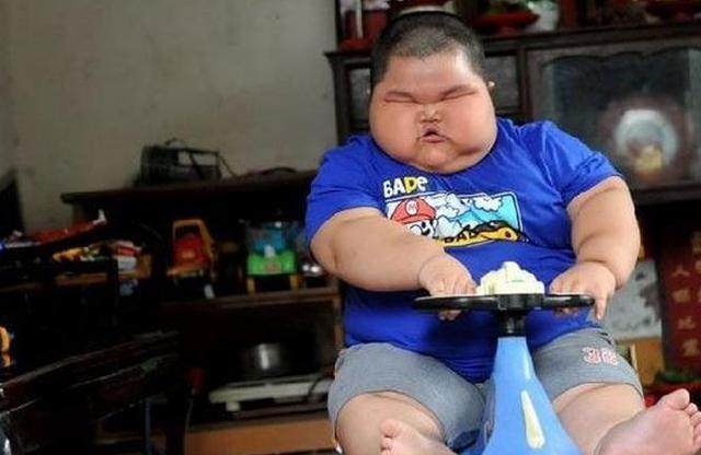 孩童|为何三岁孩童胖成一百五十斤家长说已经成瘾戒不掉!