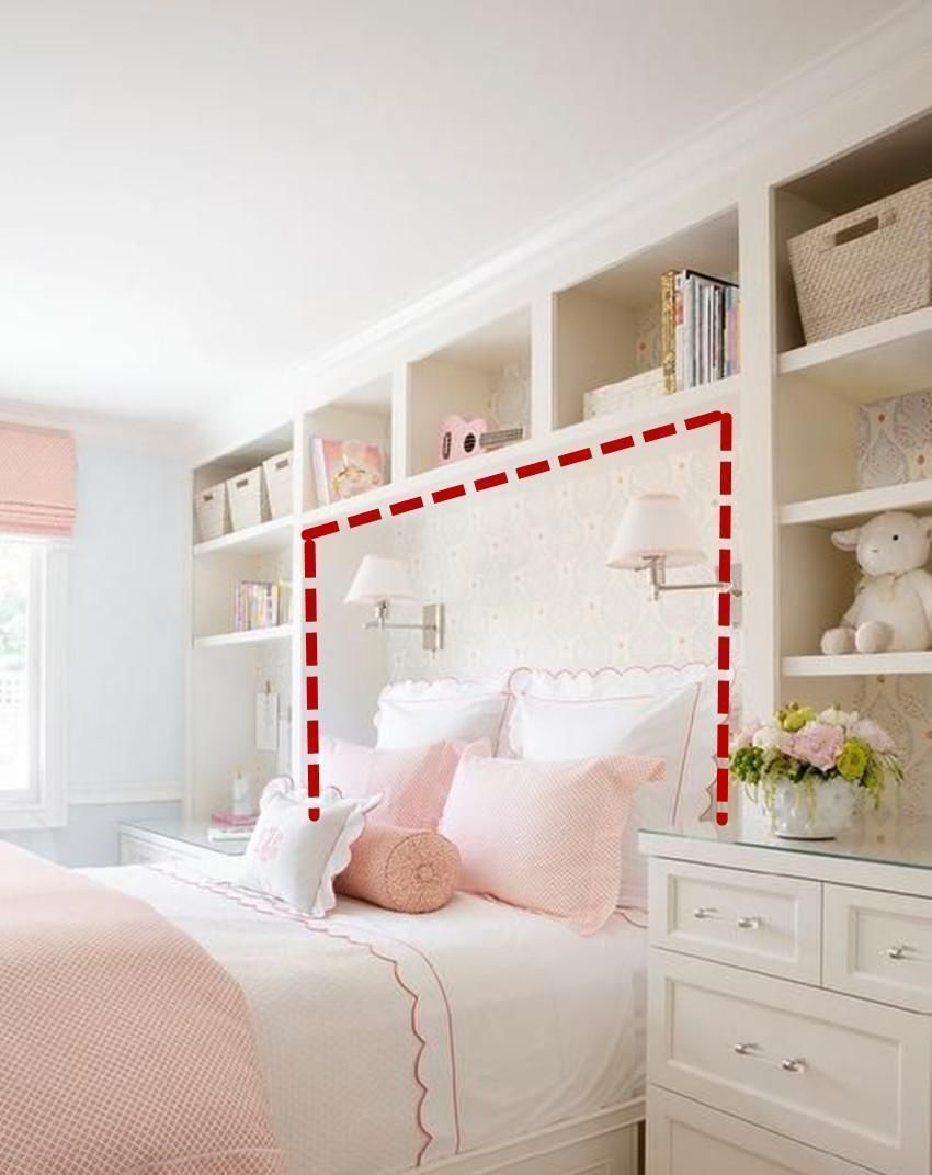 明眼人|小卧室别放床头柜了,改成置物架做到顶设计,3大好处明眼人都爱