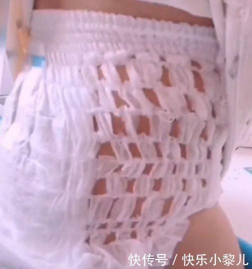 姥姥怕外孙女太热,设计出“镂空”纸尿裤,网友直呼快大量生产