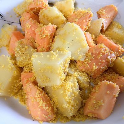 小米蒸鸡腿