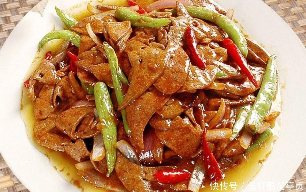 猪肝|嫩炒猪肝是孩子补铁和预防近视的食补佳品,关键还好吃