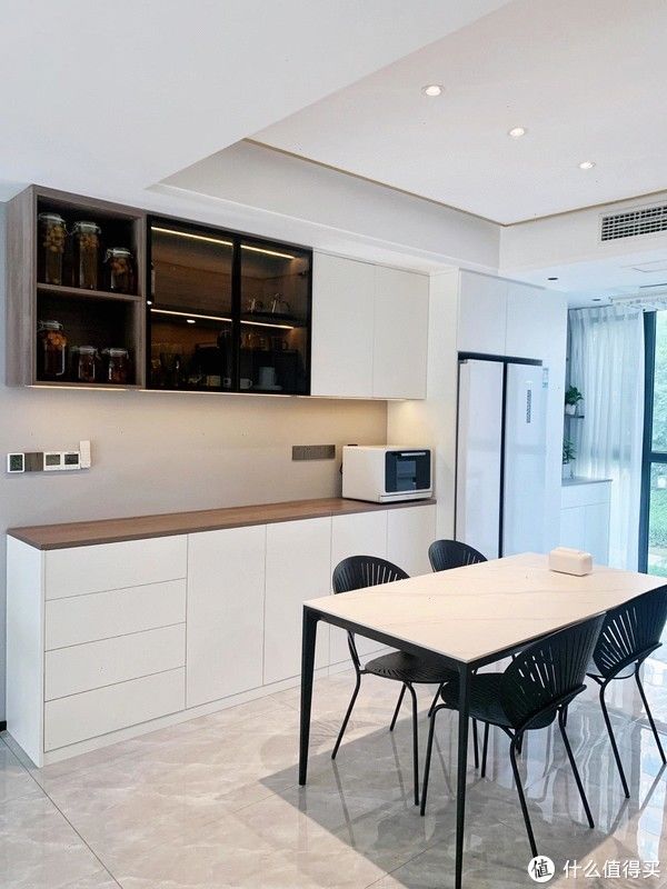 橱柜|参观完她家的130㎡新房，才知道什么叫颜值与实用并存，人见人爱