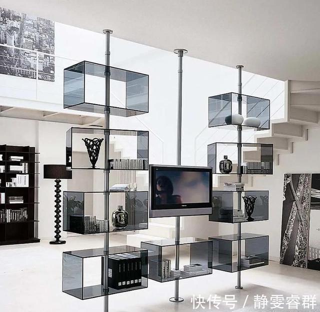 场域|他家隔断不挡路还好看!35种拯救客厅、厨房的方法,一步到位