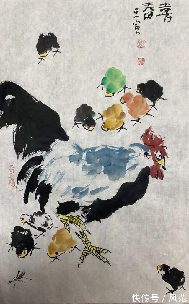 书画南北方@《书画南北方》陈太明画鸡虎年新作展