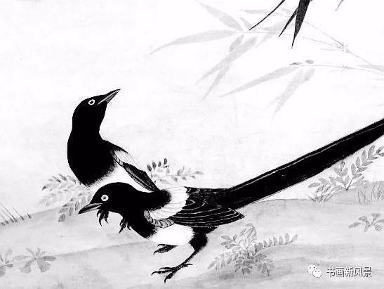 两位工笔大师笔下的喜鹊，你更喜欢哪一位的？