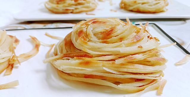 外酥|早餐就馋它,不发面不烫面,外酥里软层次多,凉了也不硬,超好吃