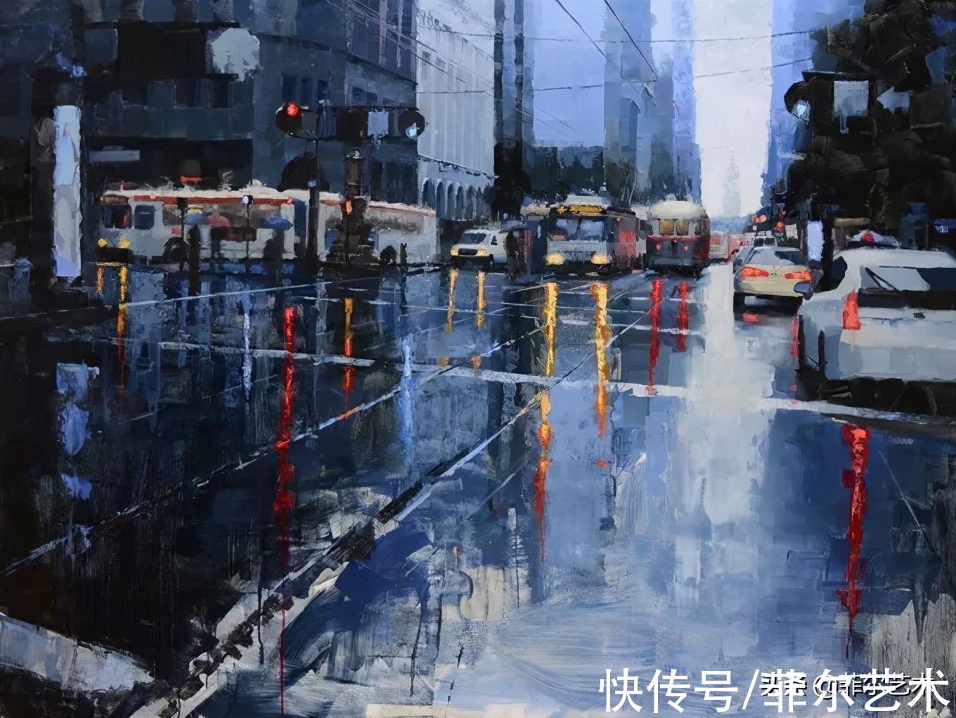 雅各布·德恩@美国画家雅各布·德恩超强表现力现代印象派油画作品赏析