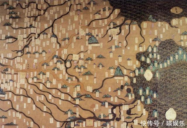 中国长城@这张世界地图非常古老,距今629年,由中国人制作完成!