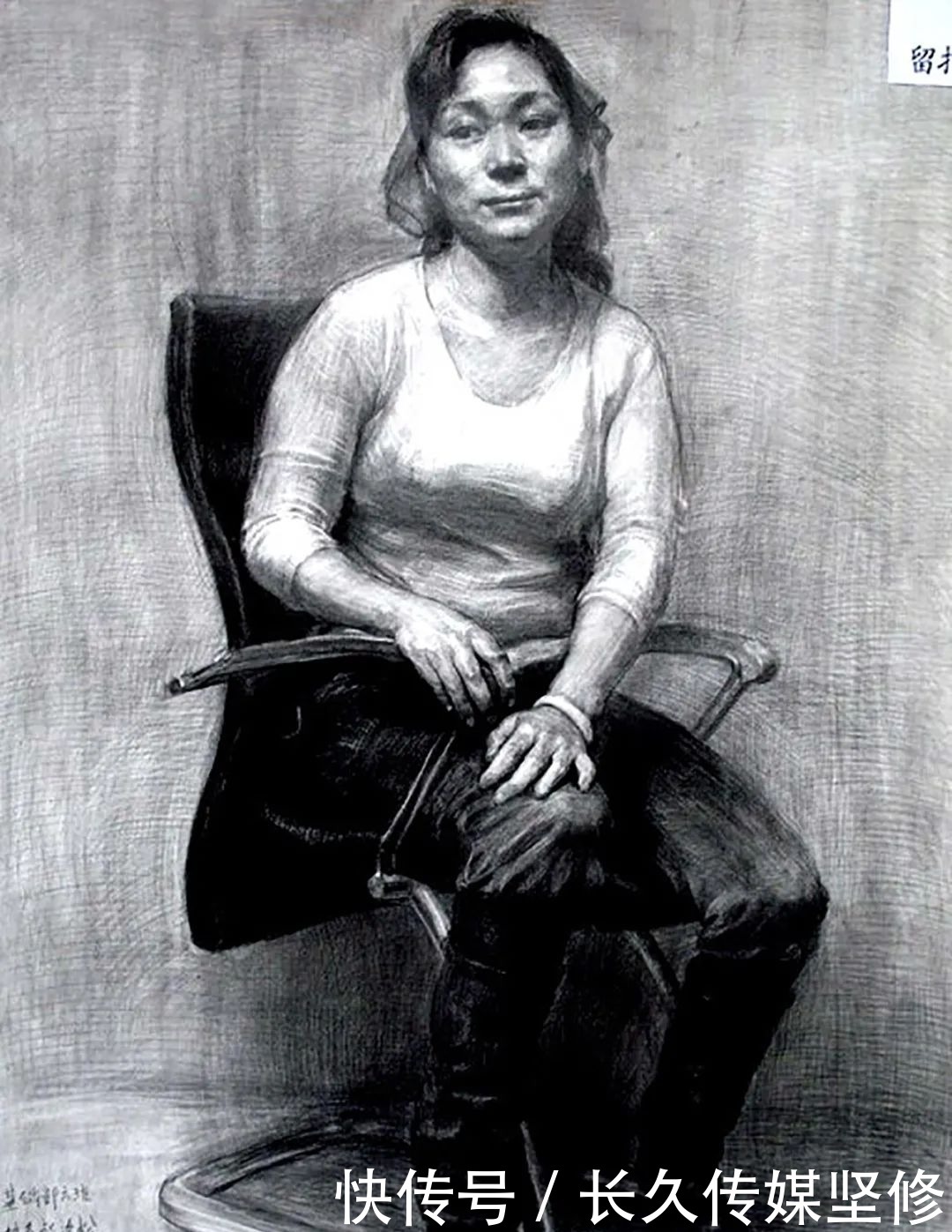 韩国全身像素描pk中国全身像素描，你怎么看？