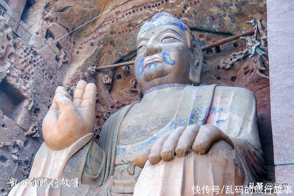 甘肃这座石窟 罕见供奉中西合璧风格佛祖 距今已1600年却少有人知