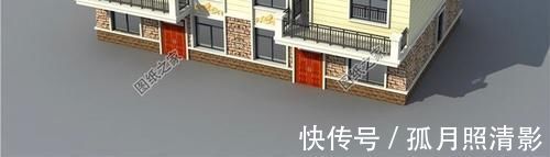 别墅|双拼二层别墅设计图，独立入户门进出，家有兄弟这样建房挺好