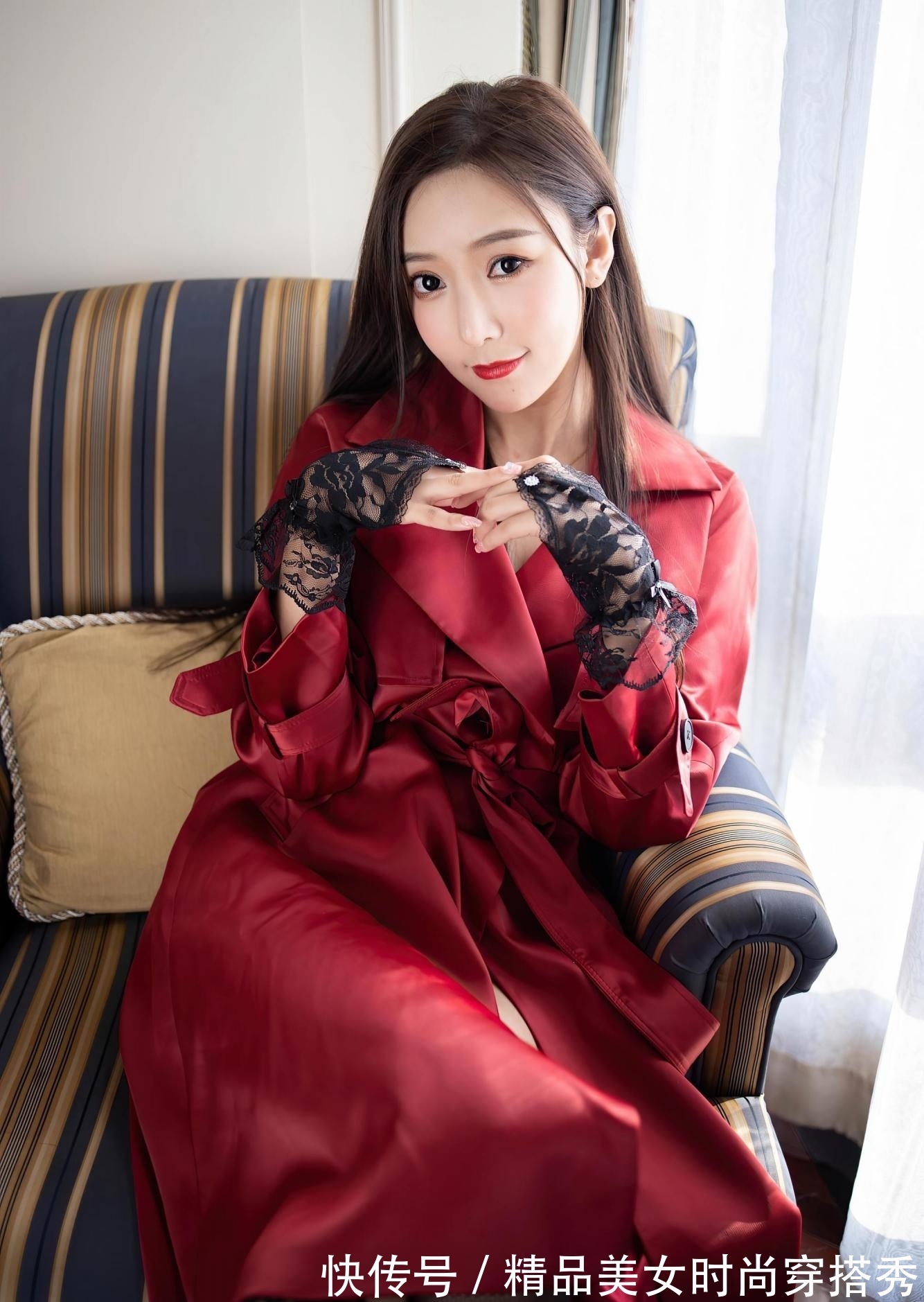 中长款 适合小个子女生的中长款风衣,时尚又不失女人味